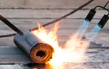 Scethrog asphalt flat roofing repairs