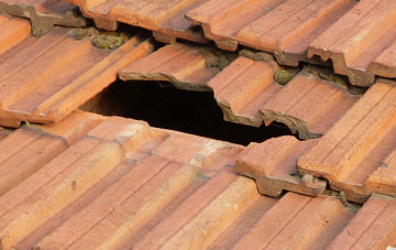 roof repair Scethrog, Powys